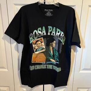 Rosa Parks One Person Can Change The World Graphic Tee Medium